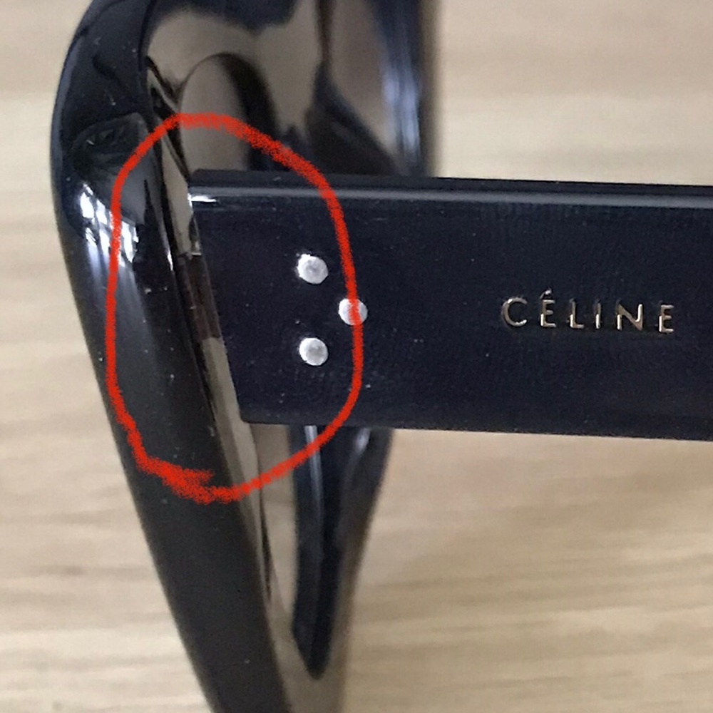 Celine Sunglasses And Velvet Case - Picture 8 of 16